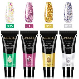 4Pcs/8 Pcs Limegirl Poly Gel Nail Pack